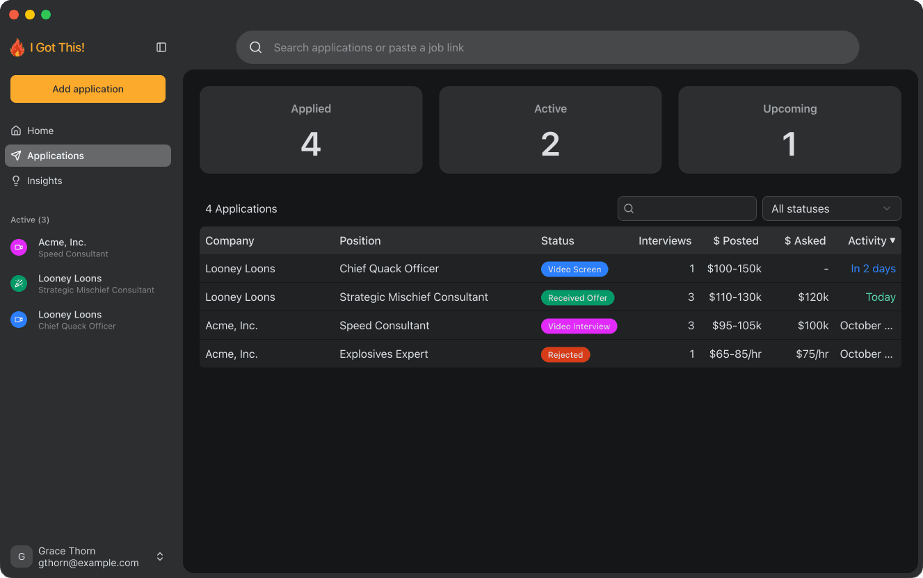 Dashboard Preview